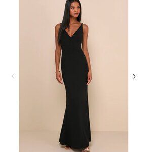 Lulus Melora Black Sleeveless Maxi Dress